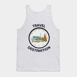 Travel to Barcelona Tank Top